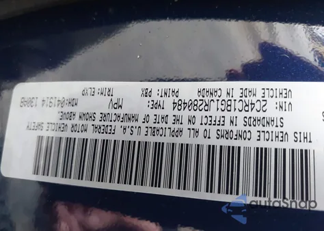 2018 Chrysler Pacifica Touring L z USA, uszkodzony, nr VIN 2C4RC1BG1JR280484